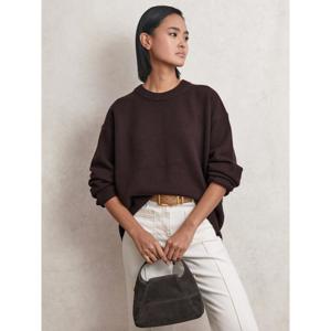 REISS Ella Wool-Cashmere Crew-Neck Jumper